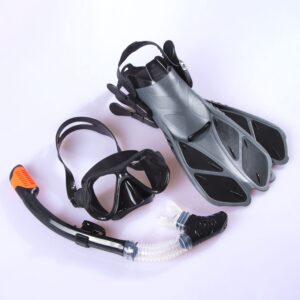 Full Snorkeling Gear Set Fins Mask and Snorkel